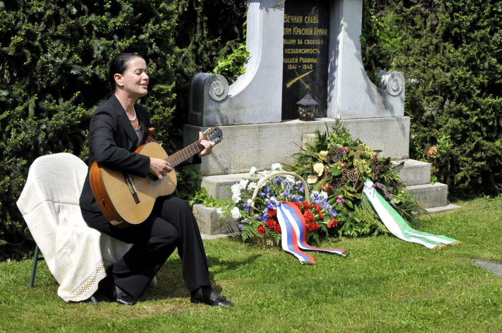 Natascha singt am 9. Mai