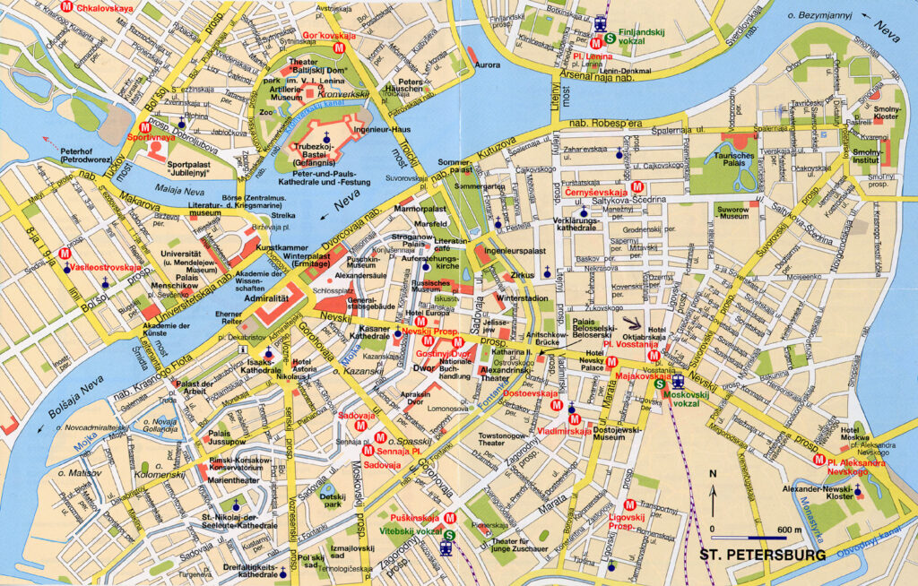 stadtplan st. petersburg genau